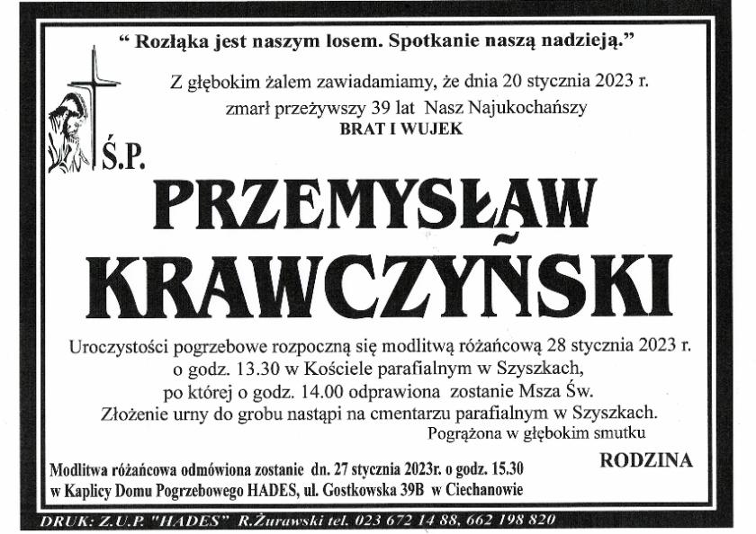 PRZEMYSŁAW KRAWCZYŃSKI
