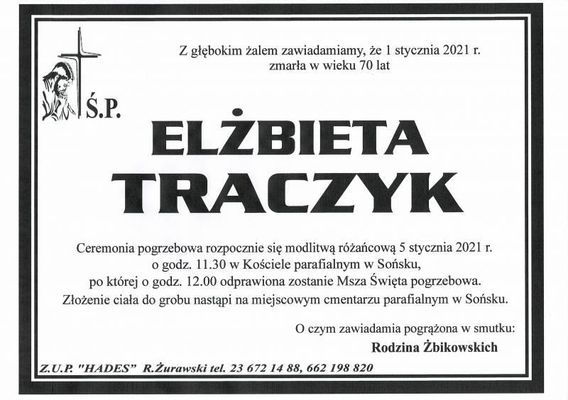 ELZBIETA TRACZYK