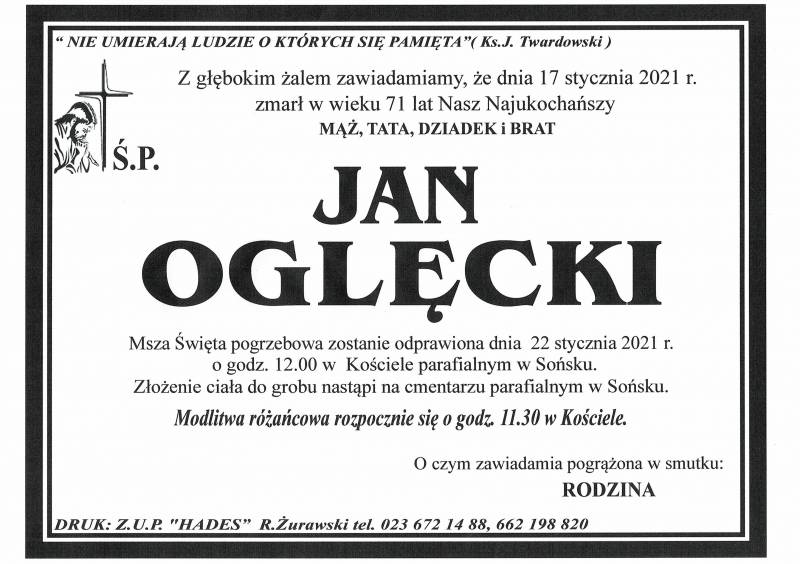 JAN OGLĘCKI