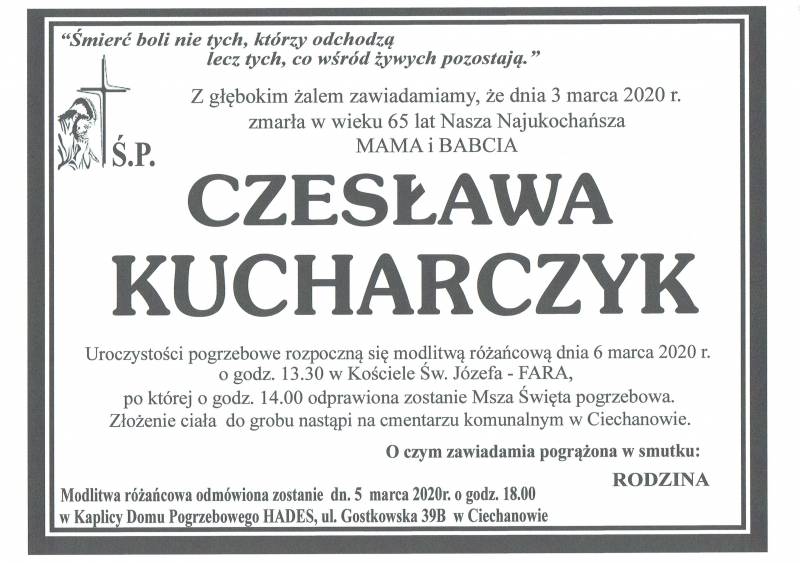 Czesława Kucharczyk