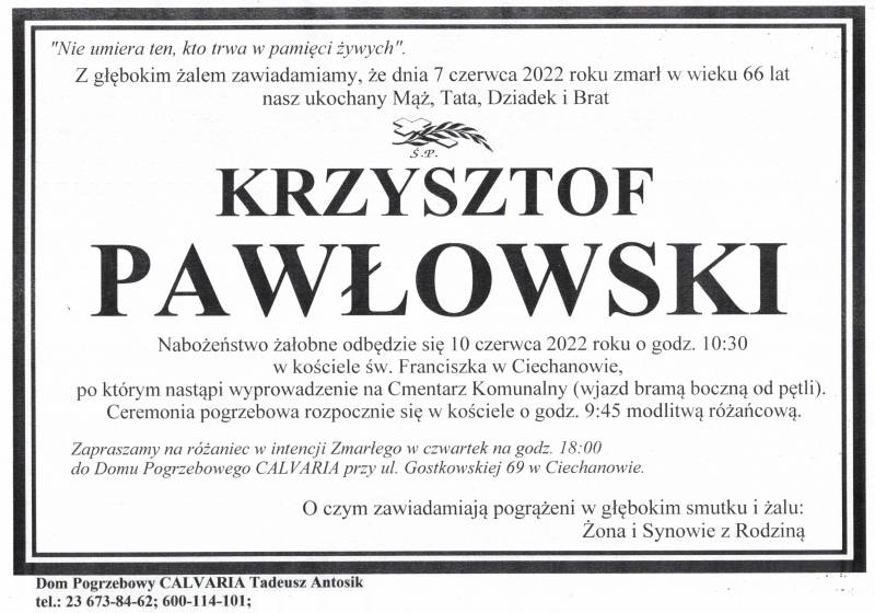 Krzysztof Pawłowski