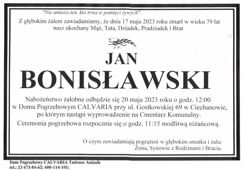Jan Bonisławski