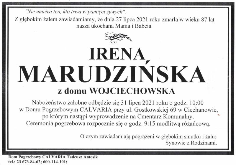 Irena Marudzińska
