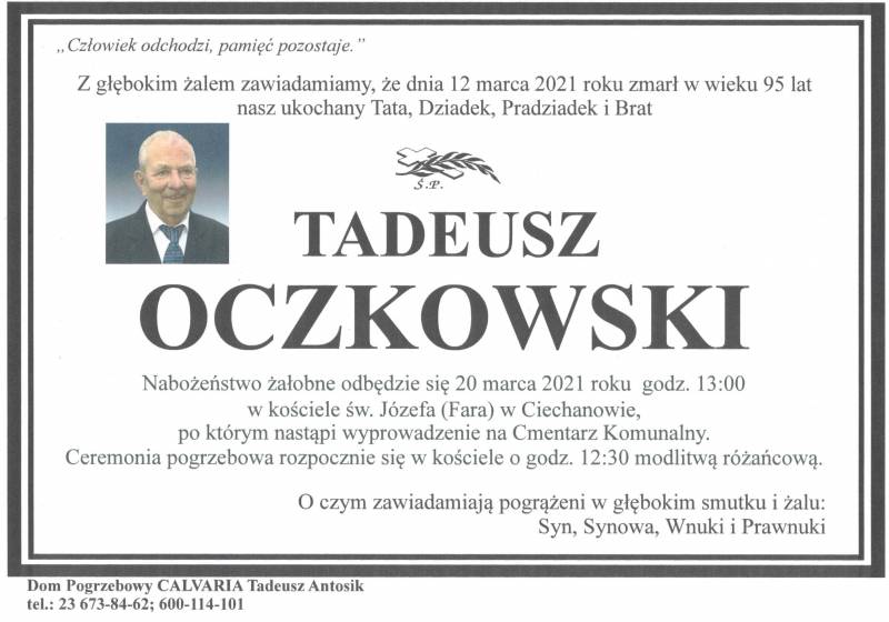 Tadeusz Oczkowski