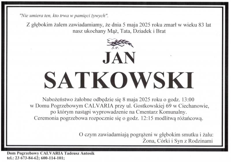 Jan Satkowski
