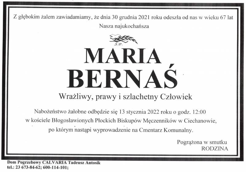 Maria Bernaś
