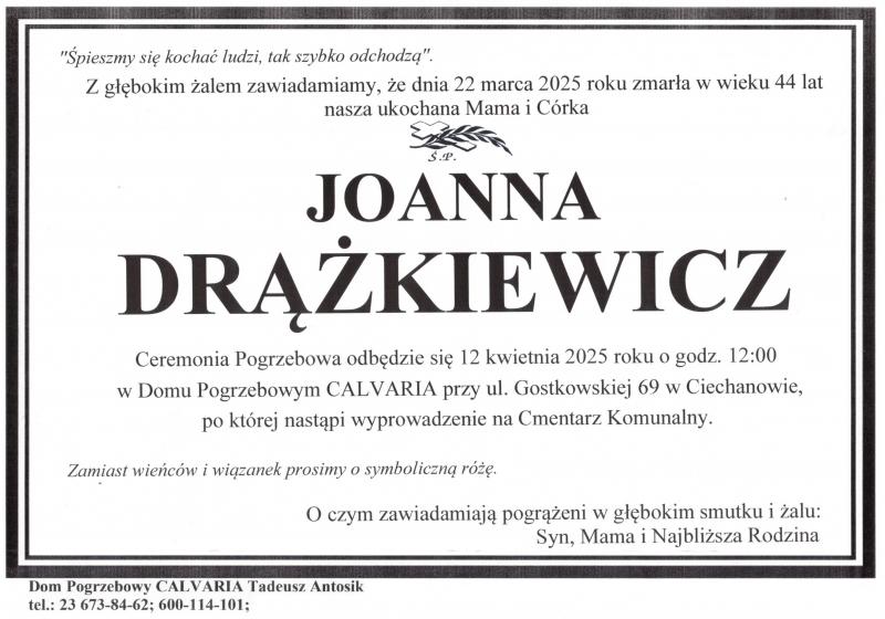 Joanna Drążkiewicz