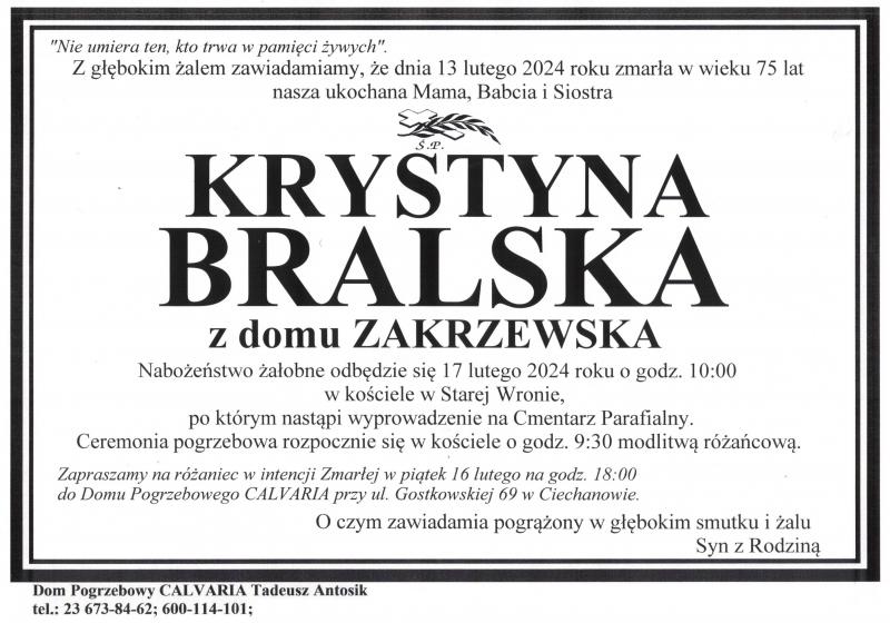 Krystyna Bralska