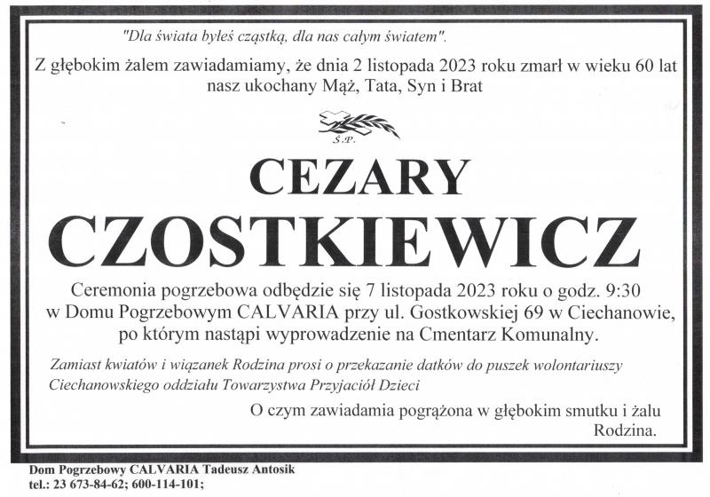 Cezary Czostkiewicz