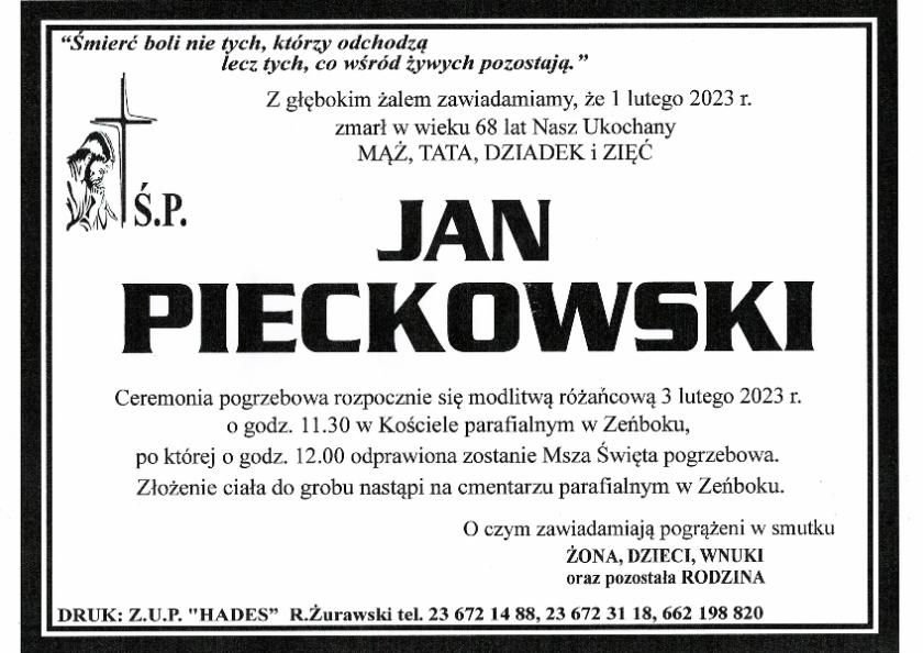 JAN PIECKOWSKI