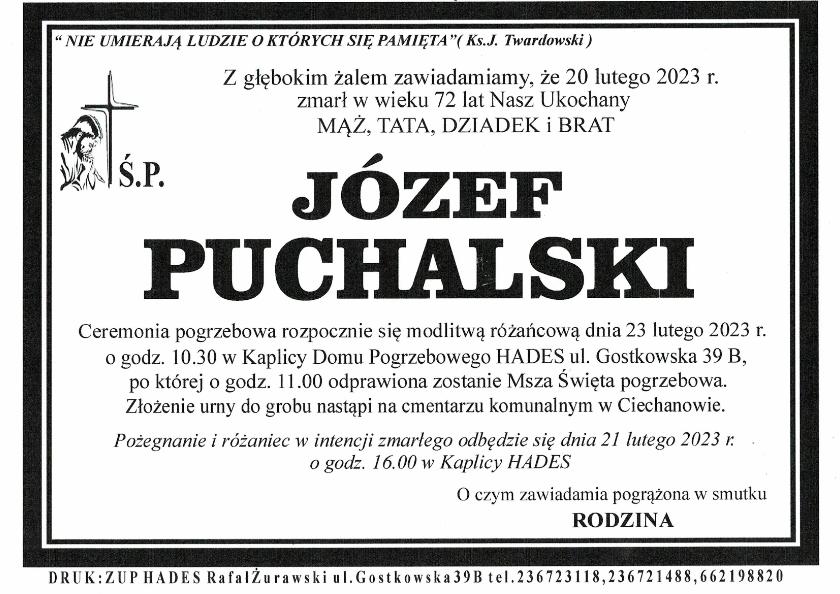 JÓZEF PUCHALSKI