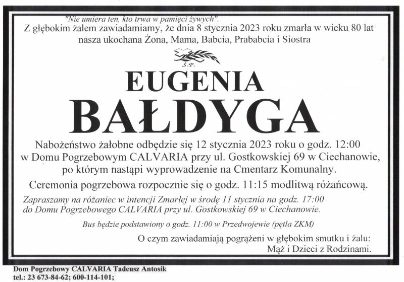 Eugenia Bałdyga