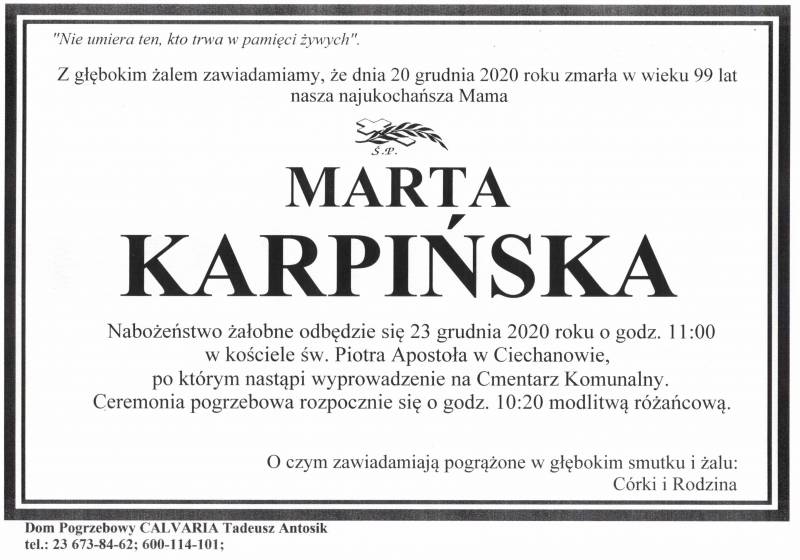 Marta Karpińska