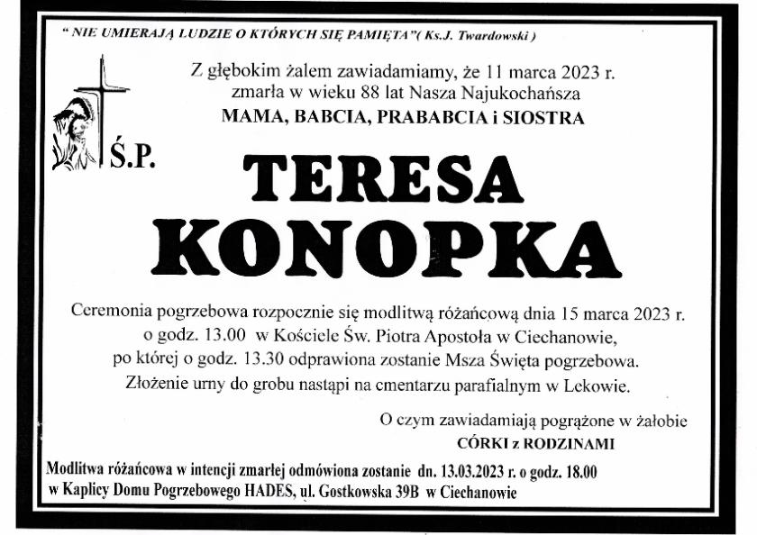 TERESA KONOPKA