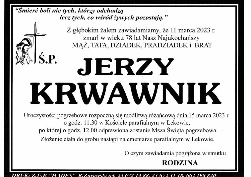 JERZY KRWAWNIK