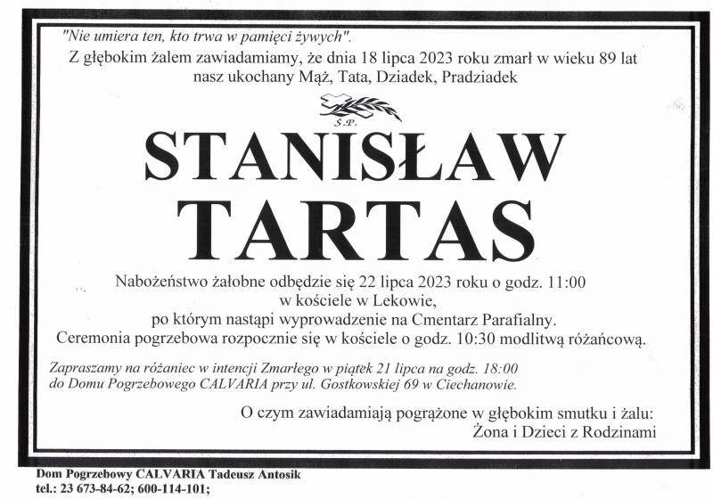Stanisław Tartas