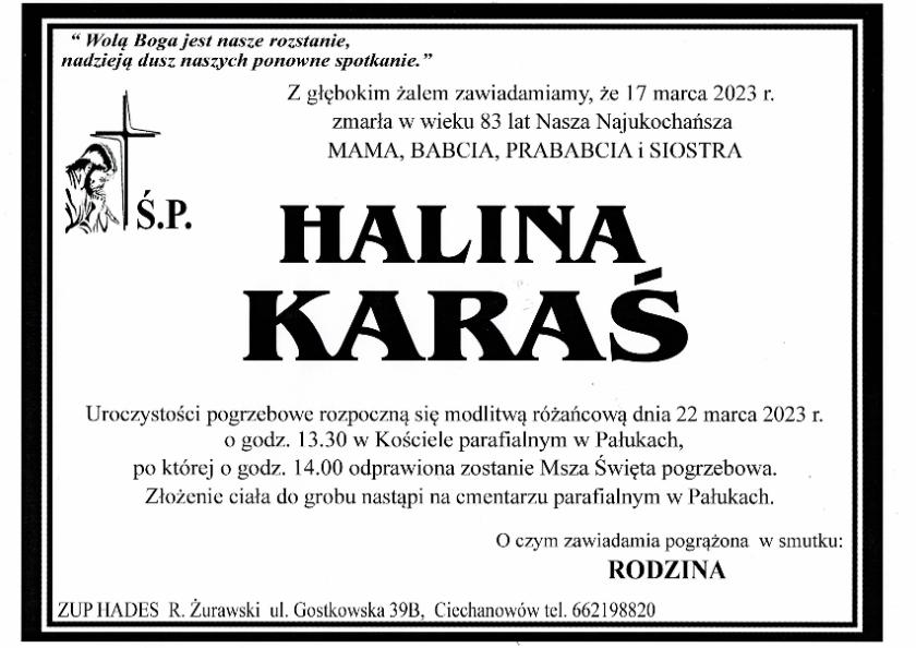 HALINA KARAŚ