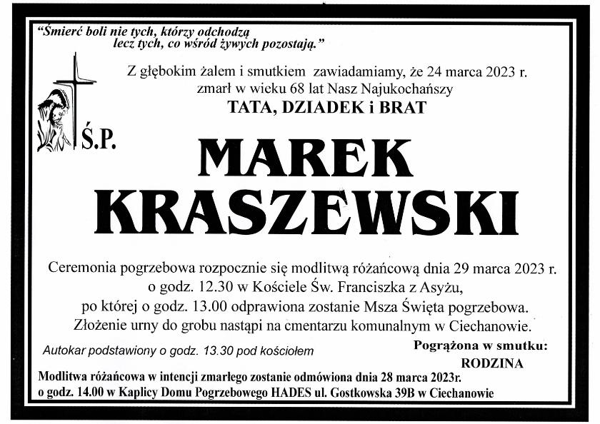 MAREK KRASZEWSKI