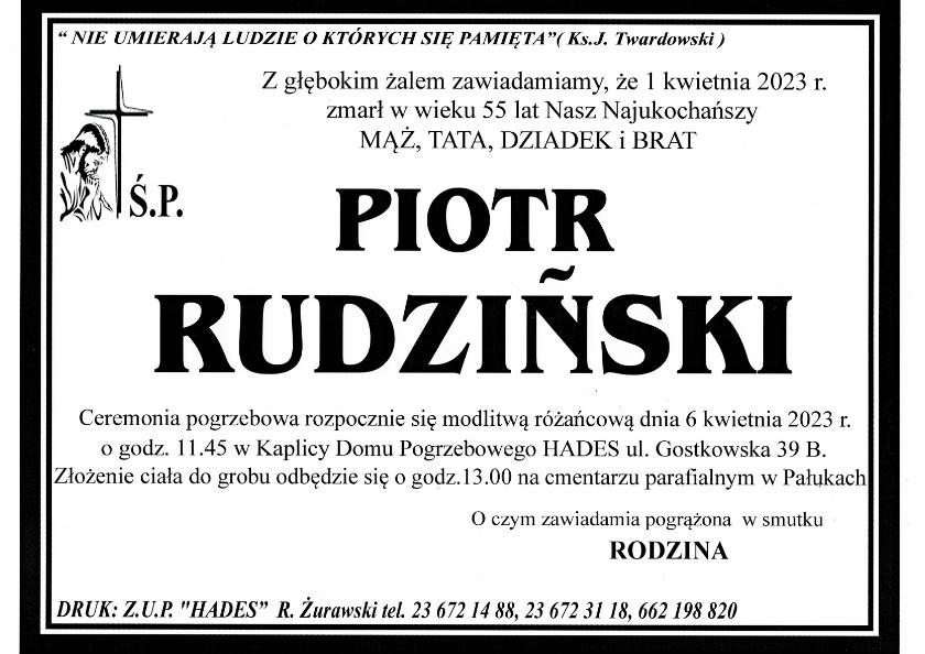 PIOTR RUDZIŃSKI