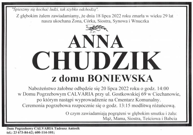 Anna Chudzik