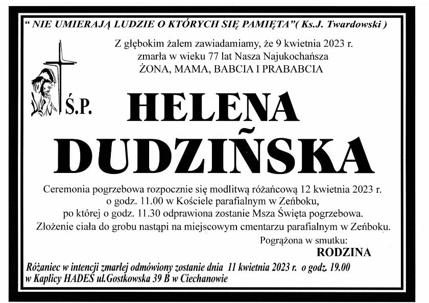 HELENA DUDZIŃSKA