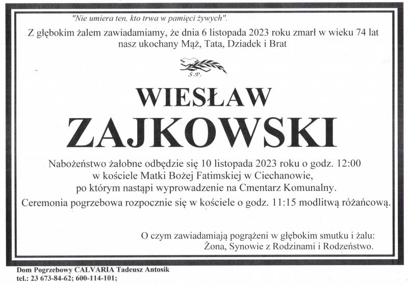 Wiesław Zajkowski