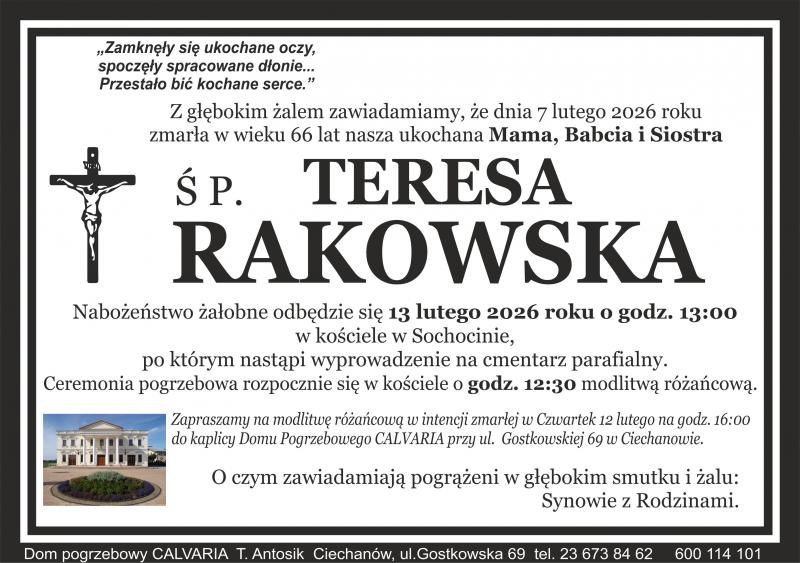 Teresa Rakowska