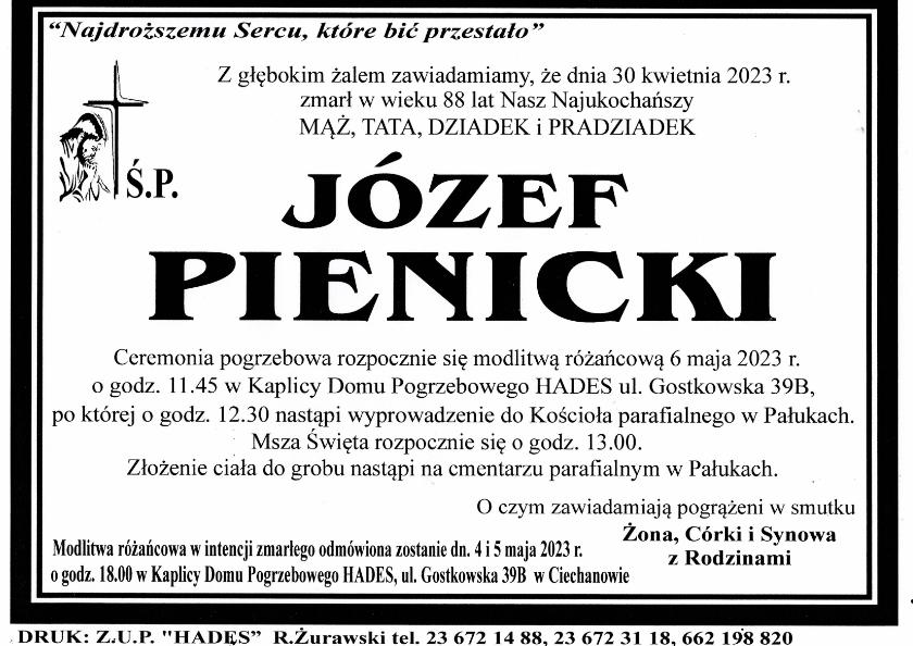 JÓZEF PIENICKI