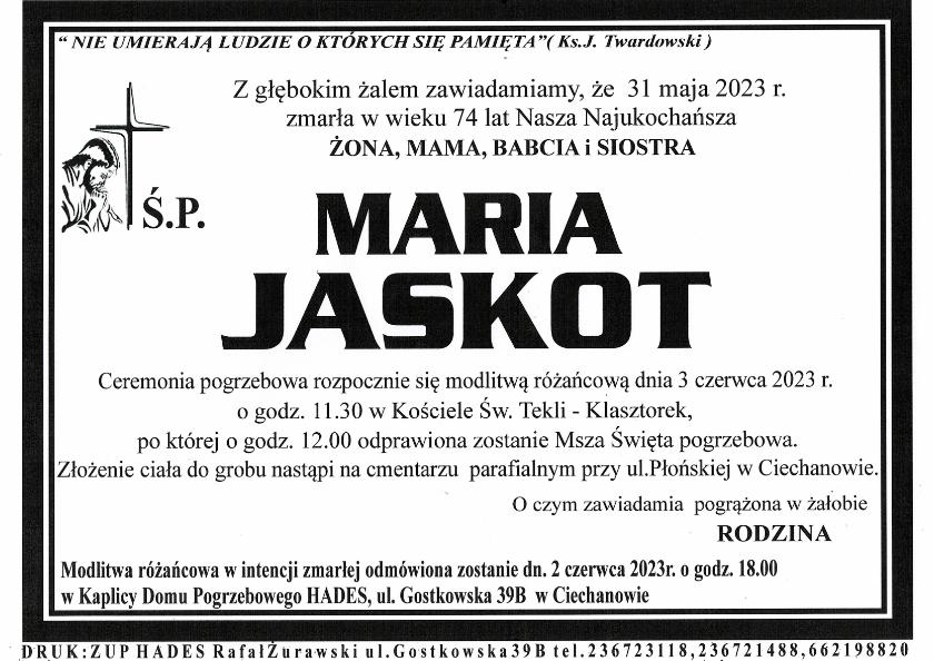 MARIA JASKOT 