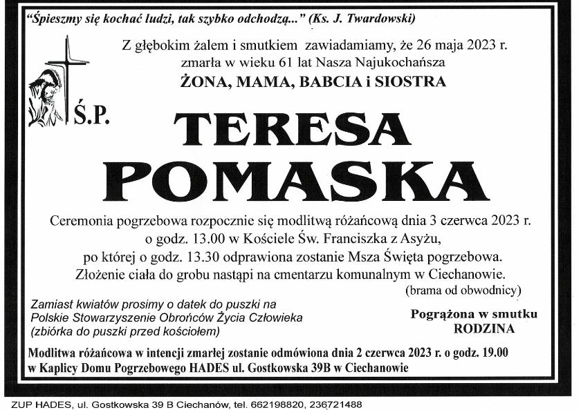 TERESA POMASKA