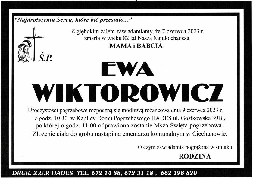 EWA WIKTOROWICZ