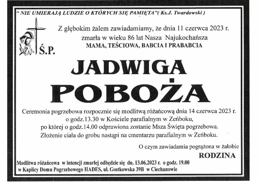 Jadwiga Poboża 