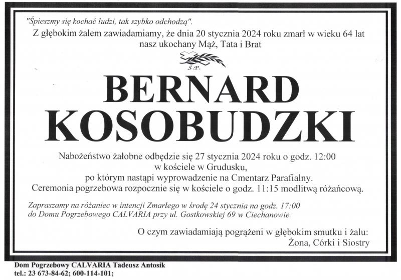 Bernard Kosobudzki