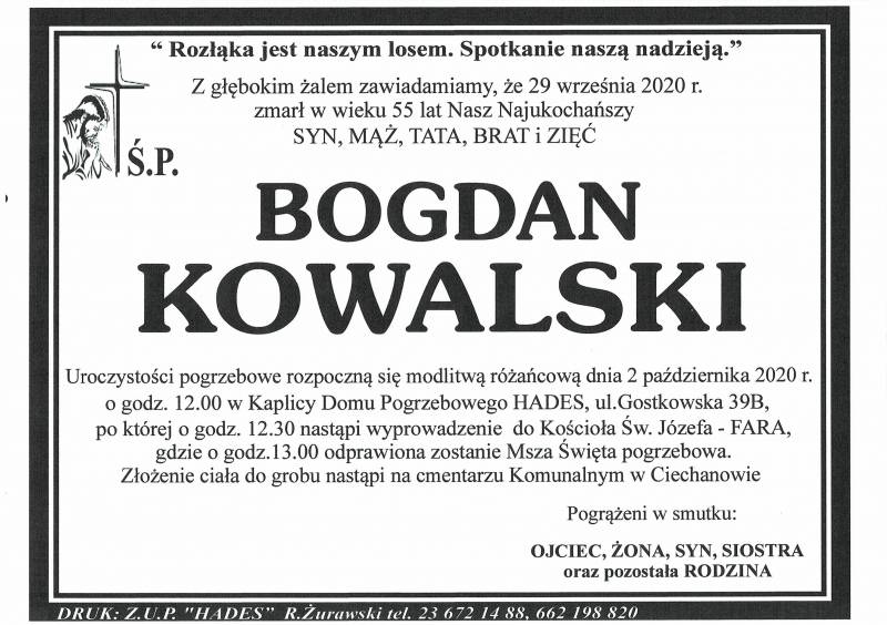 Bogdan Kowalski