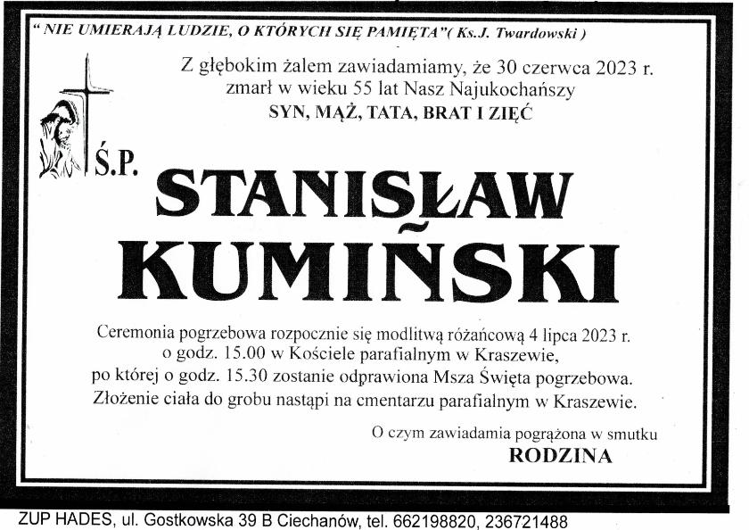 STANISŁAW KUMIŃSKI