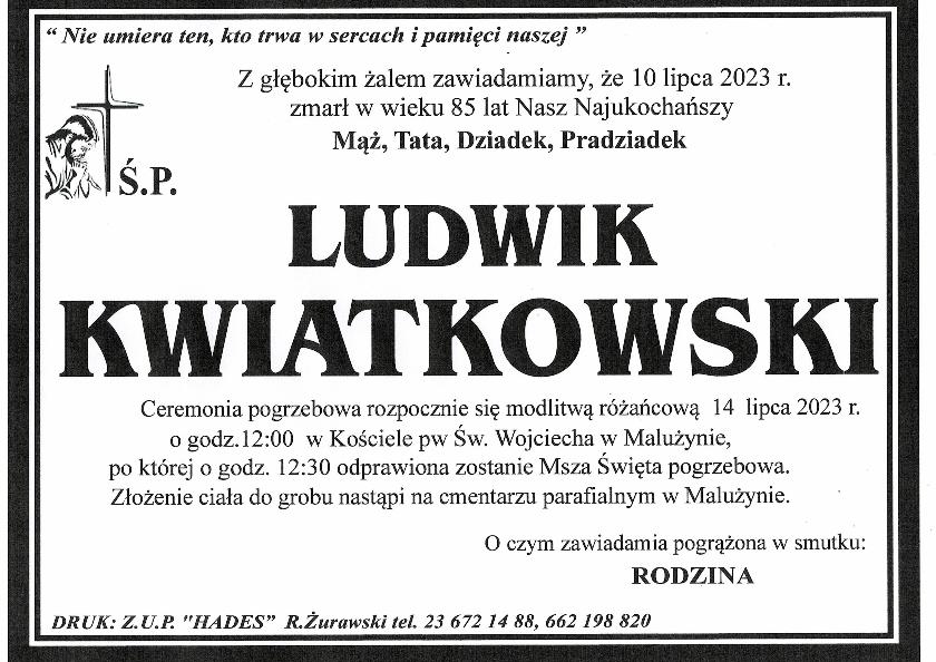 LUDWIK KWIATKOWSKI