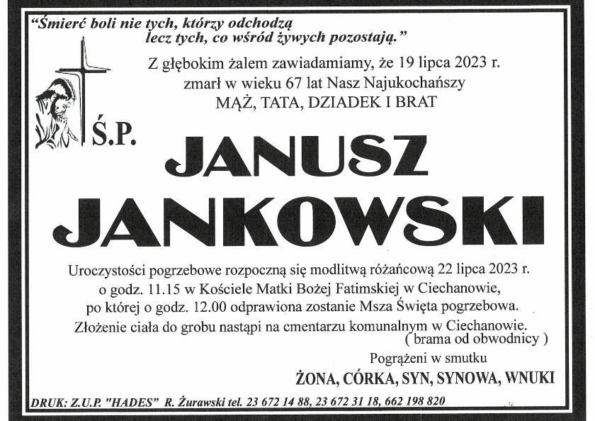 JANUSZ JANKOWSKI