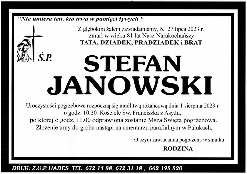 STEFAN JANOWSKI