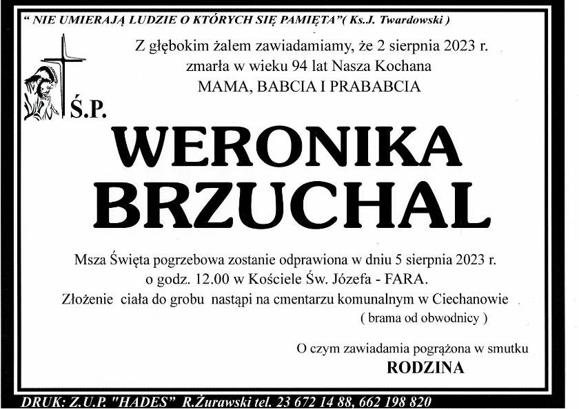 WERONIKA BRZUCHAL