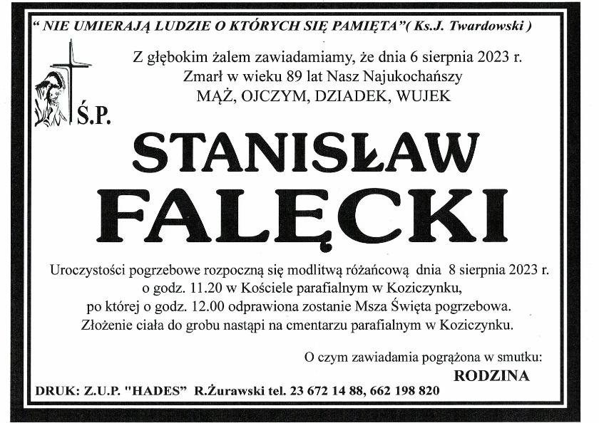STANISŁAW FALĘCKI 