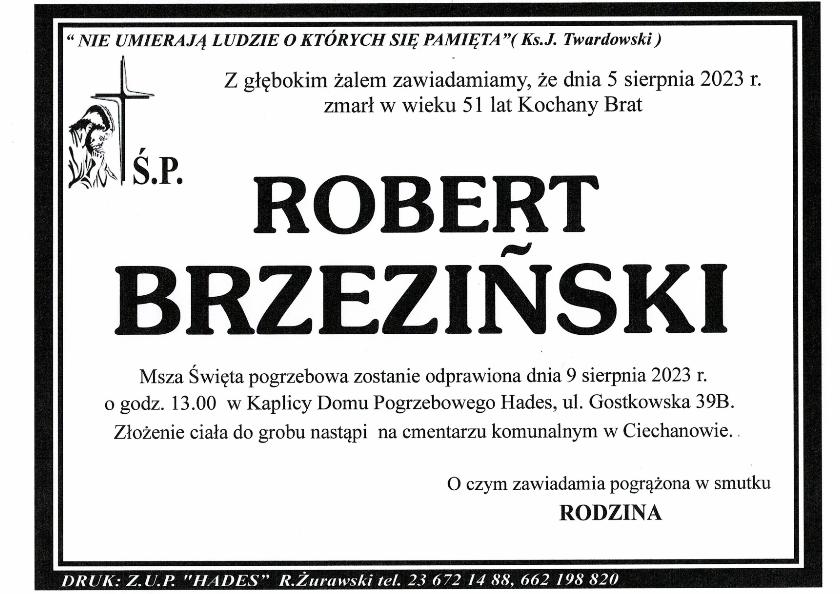 ROBERT BRZEZIŃSKI