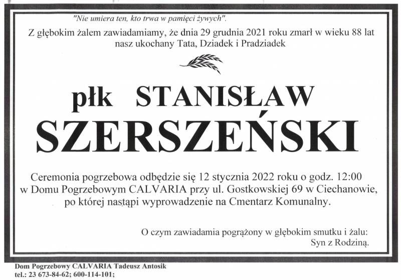 Stanisław Szerszeński