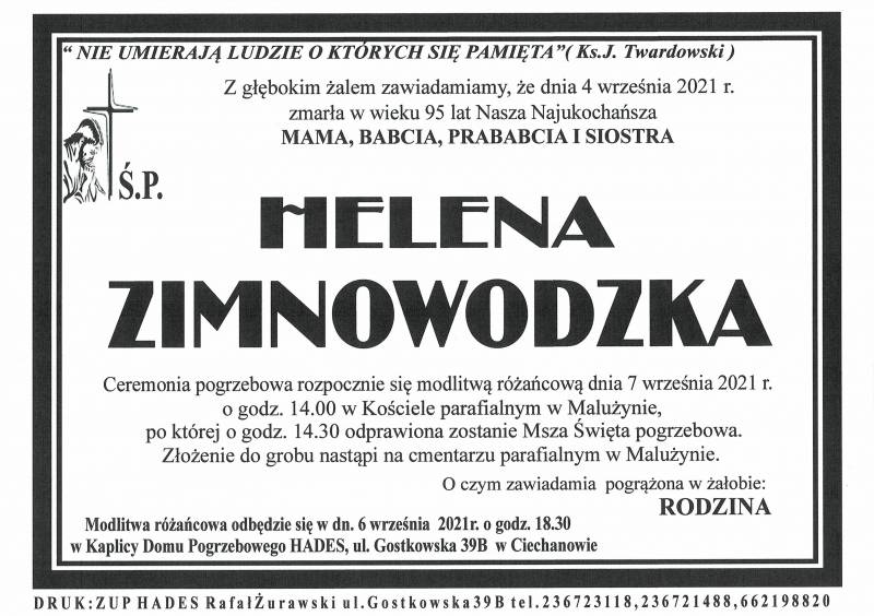 HELENA ZIMNOWODZKA