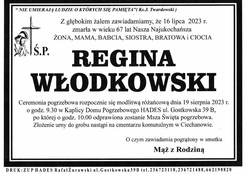 REGINA WŁODKOWSKI