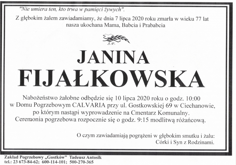Janina Fijałkowska