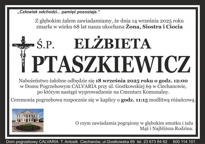 Elżbieta Ptaszkiewicz