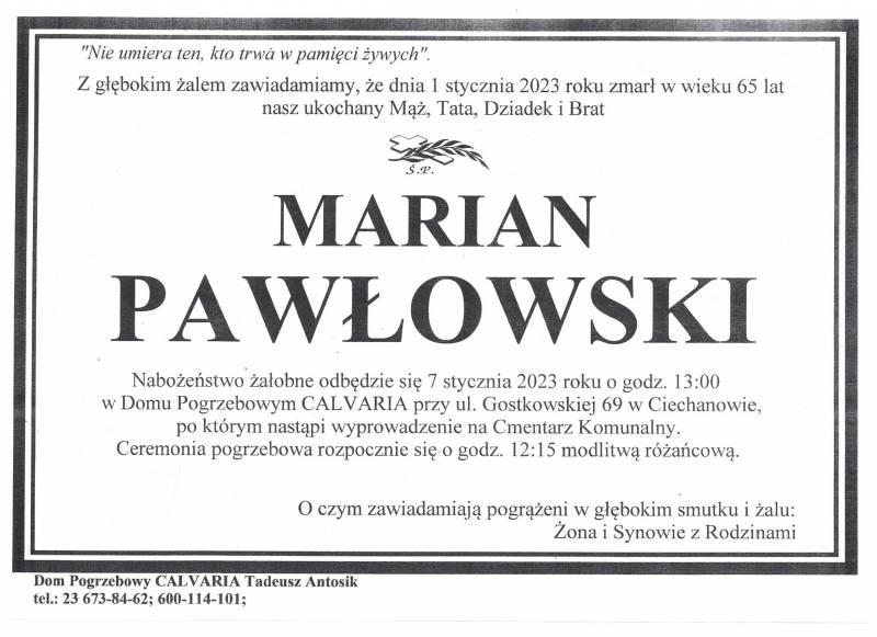 Marian Pawłowski