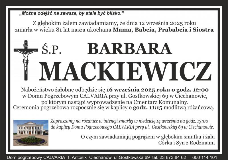 Barbara Mackiewicz