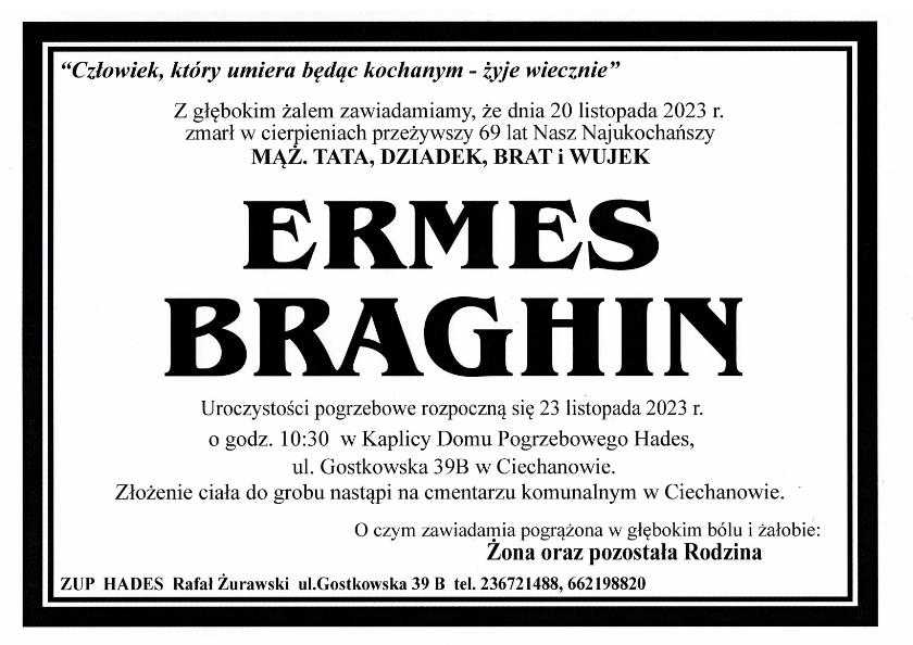 ERMES BRAGHIN