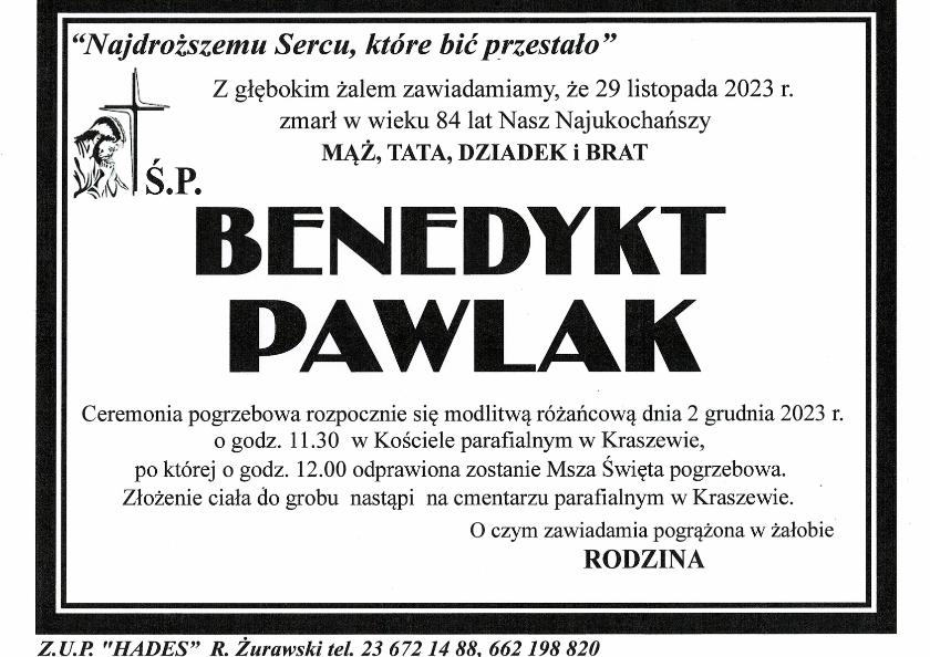 BENEDYKT PAWLAK